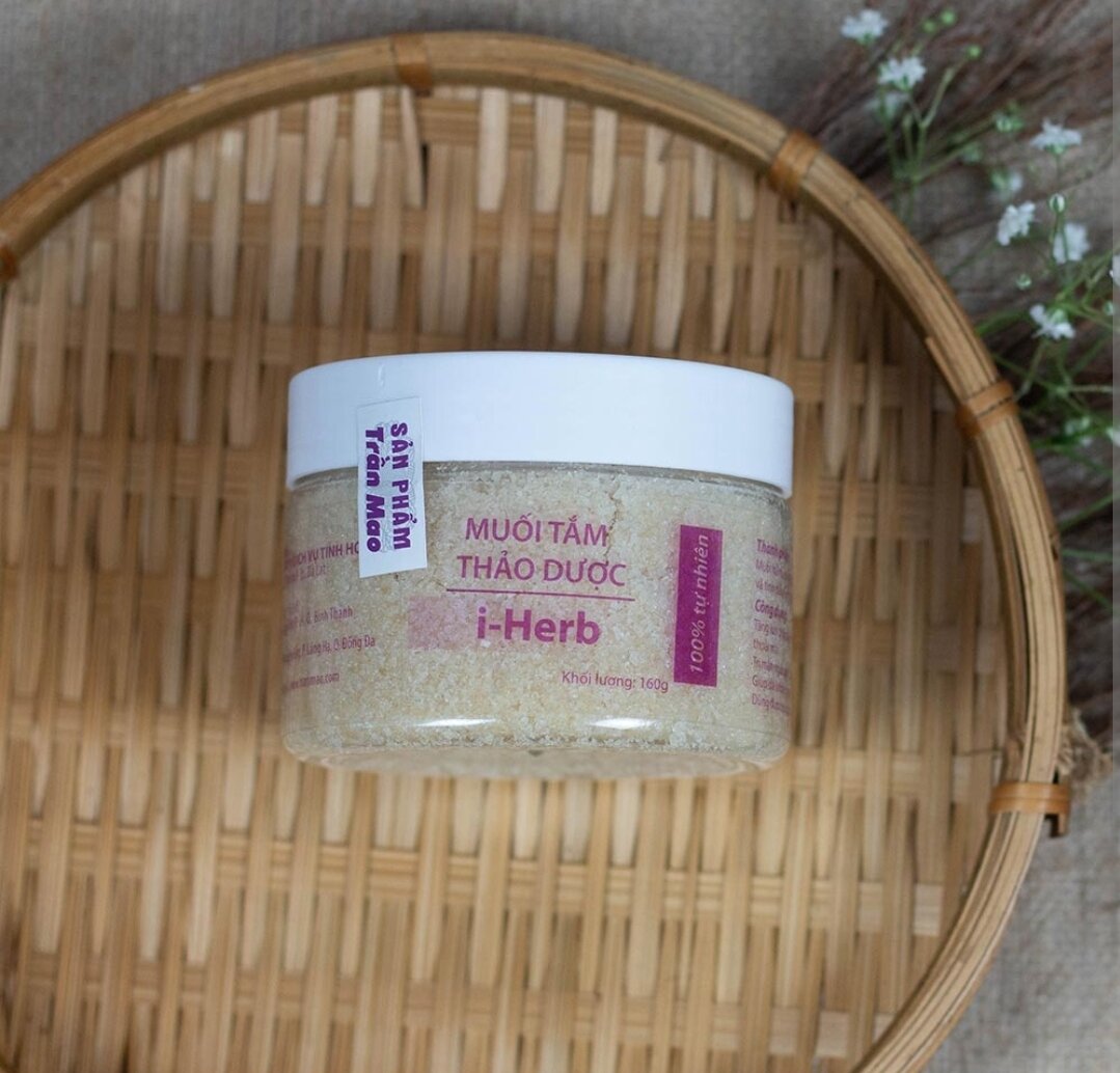 [HCM]MUỐI TẮM THẢO DƯỢC I HERB (Muối Tắm Thảo Dược Trần Mao)