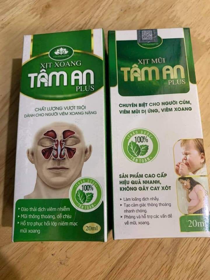 Xịt Mũi Tâm An Cao Cấp PLUS