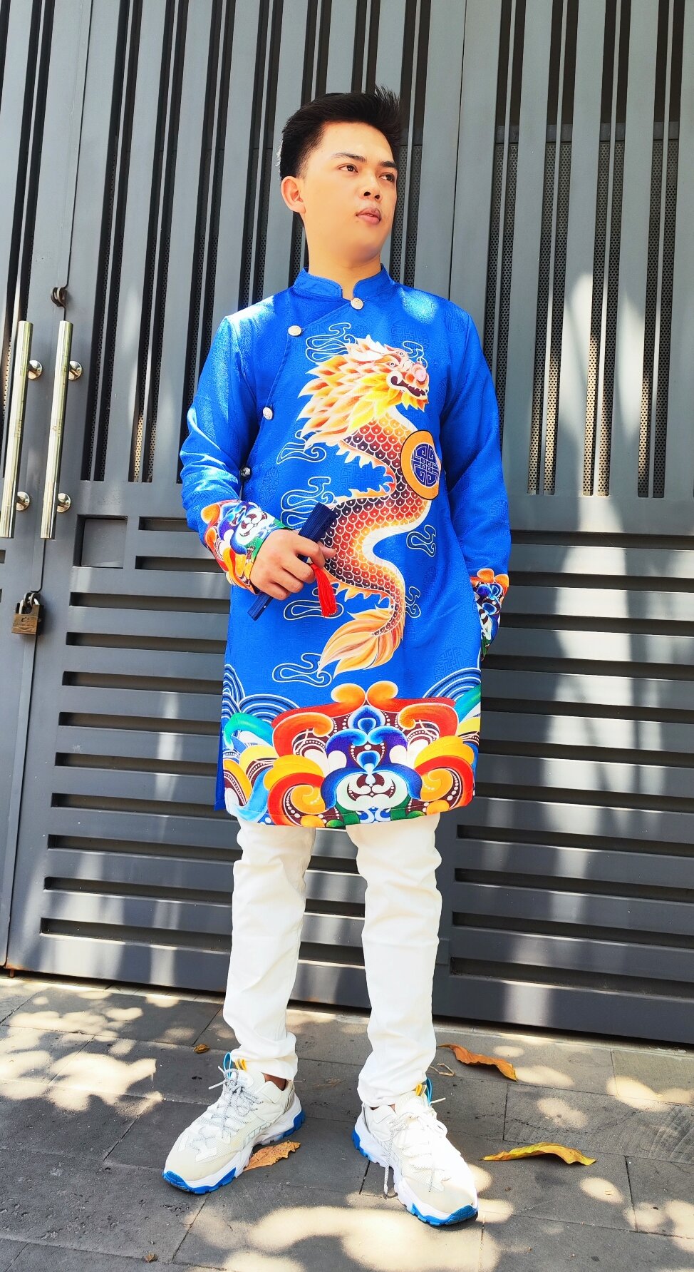 áo dài cách tân nam