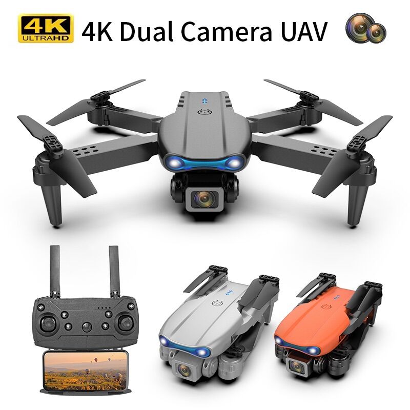 Flycam e99/k3, có 2 camera 4k , pin 1800mah