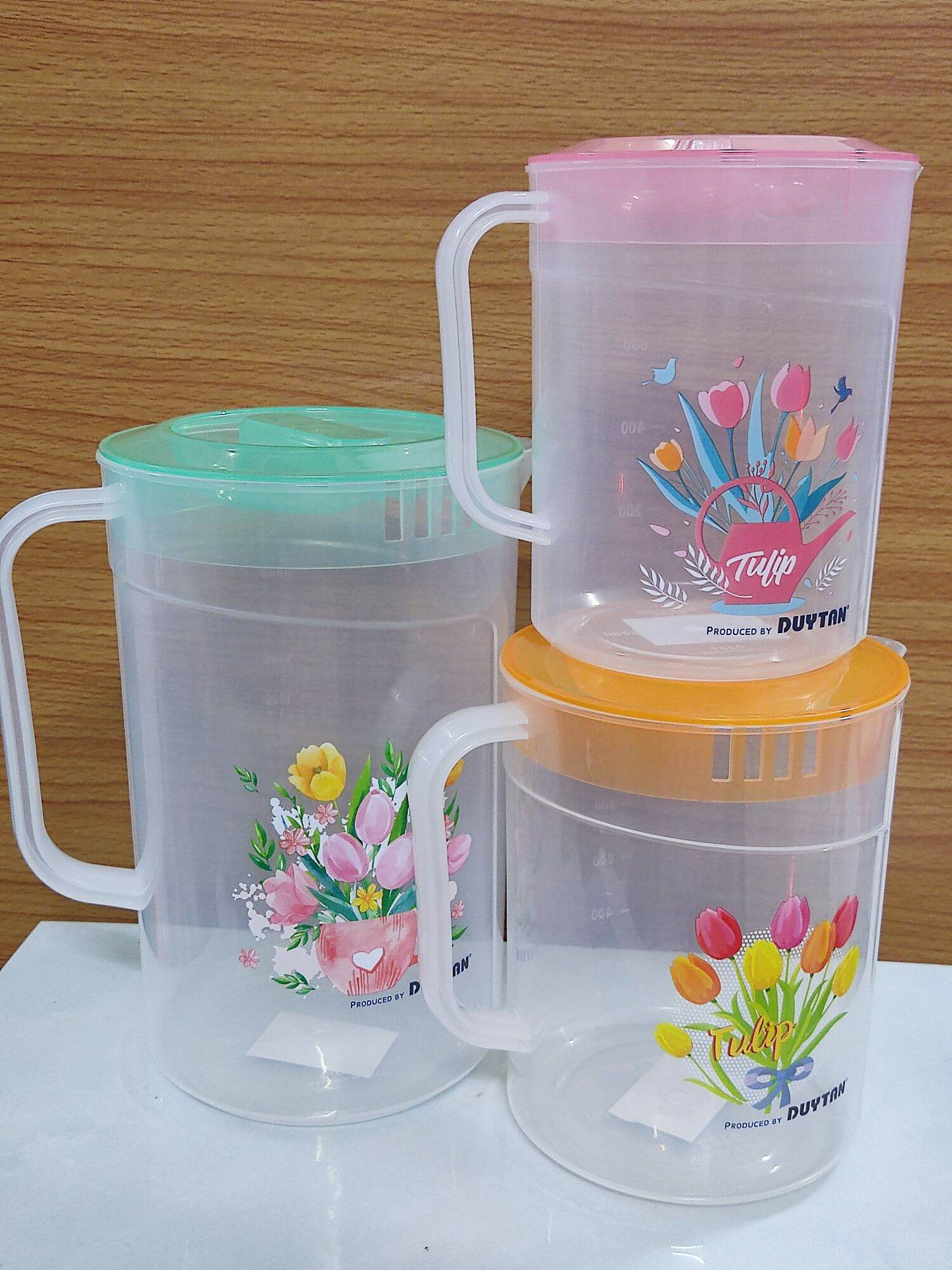 Ca nhựa hoa tulip Duy Tân