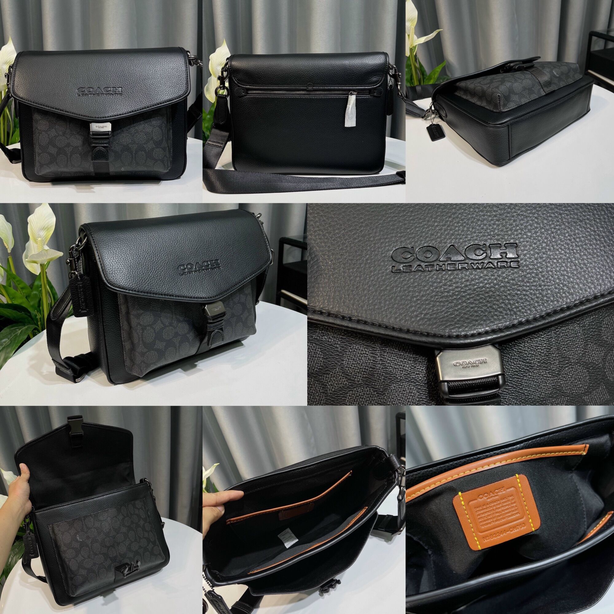 Túi C0ach Charter Messenger thanh lịch