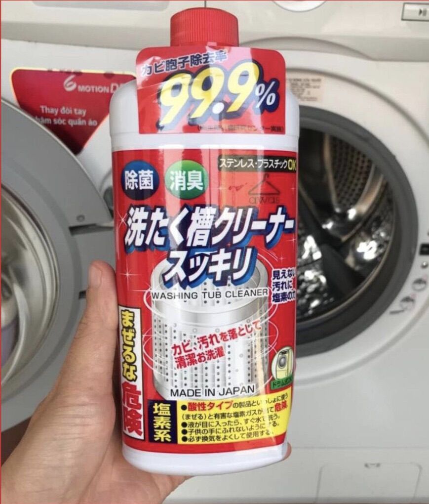 NƯỚC TẨY RỬA VỆ SINH LỒNG MÁY GIẶT ROCKET 550G