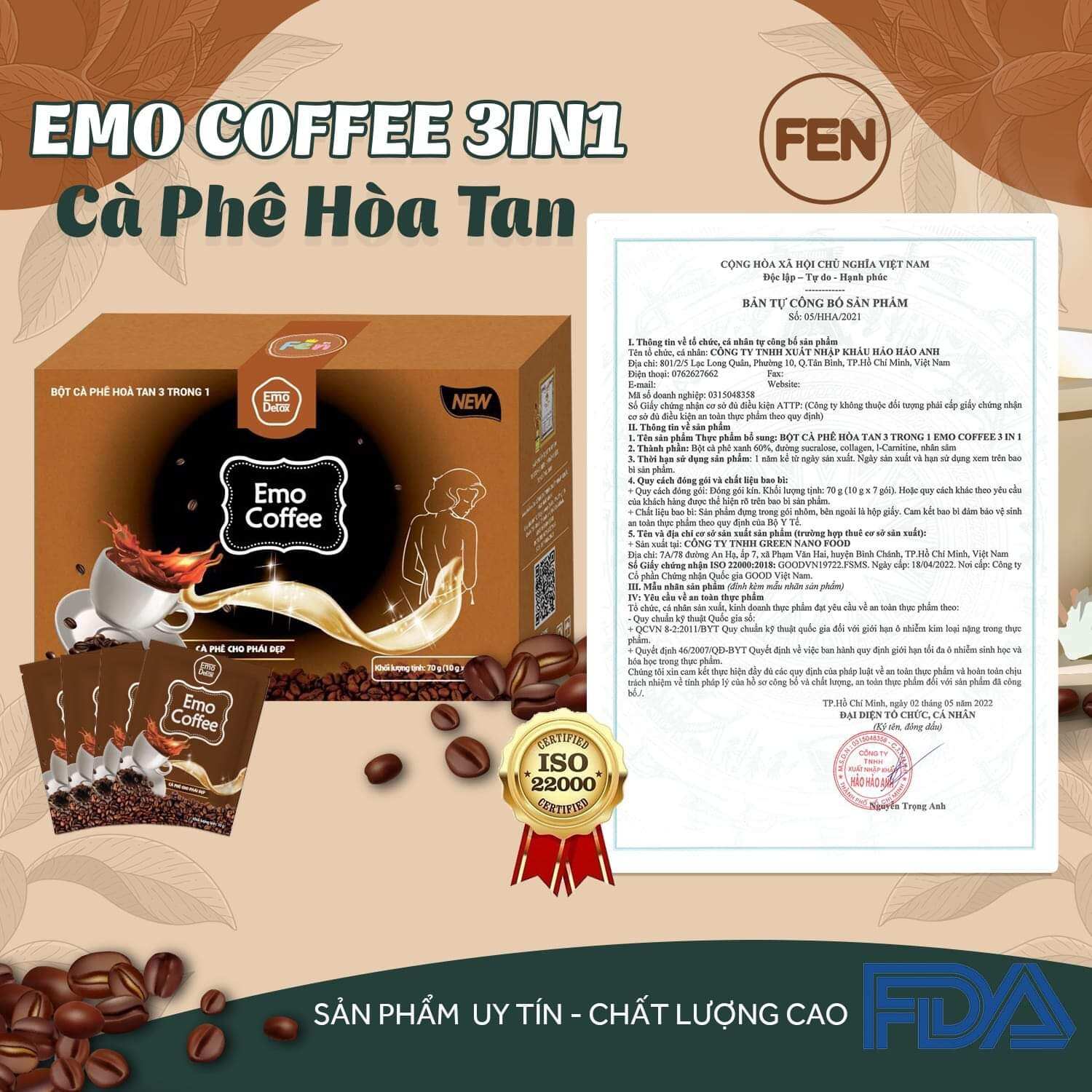 Cofe Giam Cân Cap Toc Em0slim