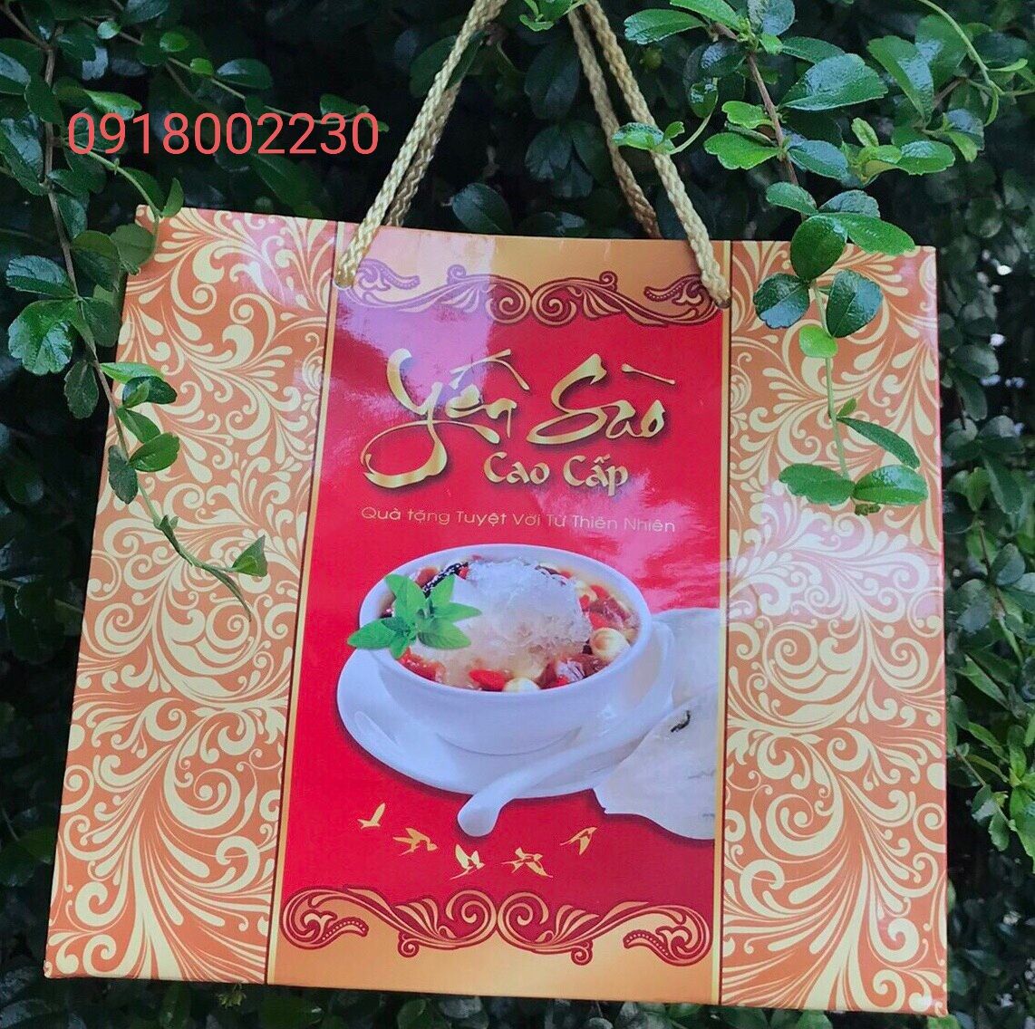 TÚI GIẤY ĐỰNG YẾN SÀO 50gr (KHÔNG ÉP KIM)