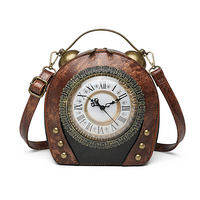 Retro Creative Clock Handbag