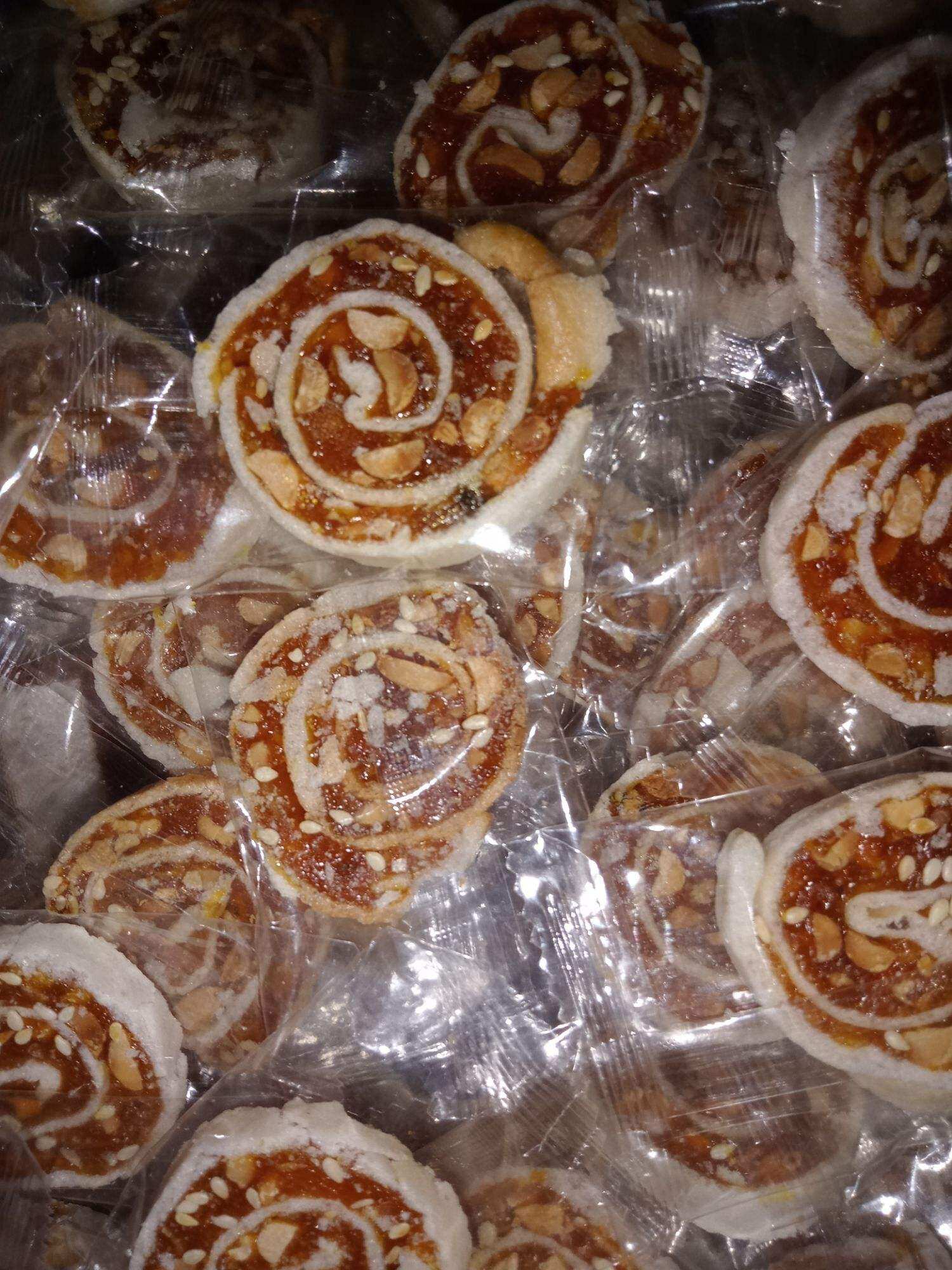 Kẹo khóm cuộn bánh tráng 500g