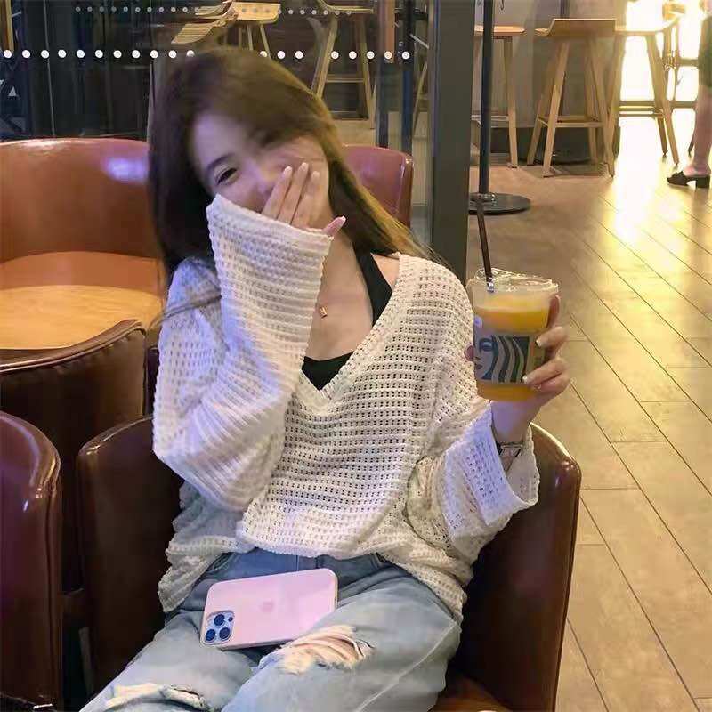 set áo lưới kèm yếm dáng thụng oversize (279#)