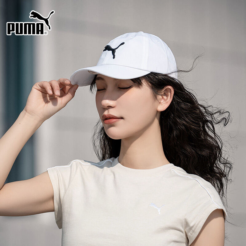 Mũ Thể Thao Màu Trắng Puma Unisex Mũ Bóng Chày Mũ Lưỡi Trai Mũ Che Nắng Mũ Đi Biển Mũ Đi Xe Đạp Mũ Đ