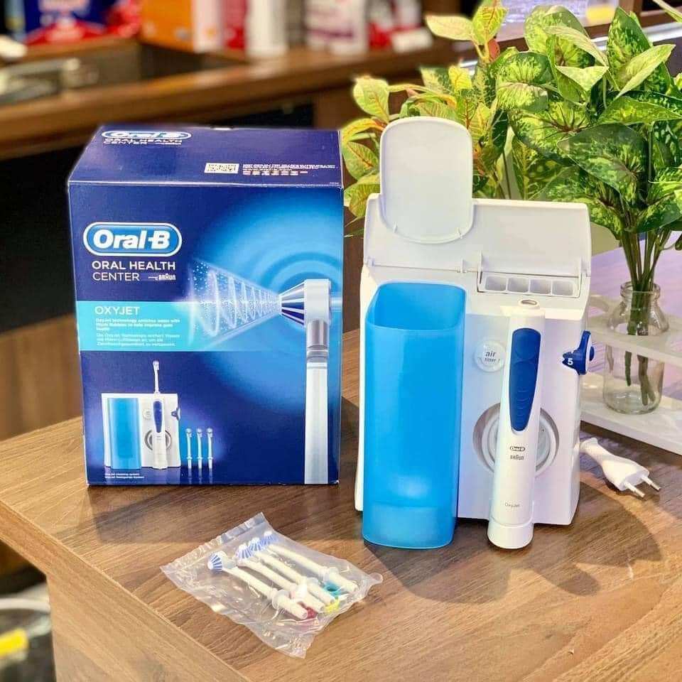 🇩🇪 MÁY TĂM NƯỚC ORAL- B OXYJET MD20 (4 ĐẦU TĂM NƯỚC )