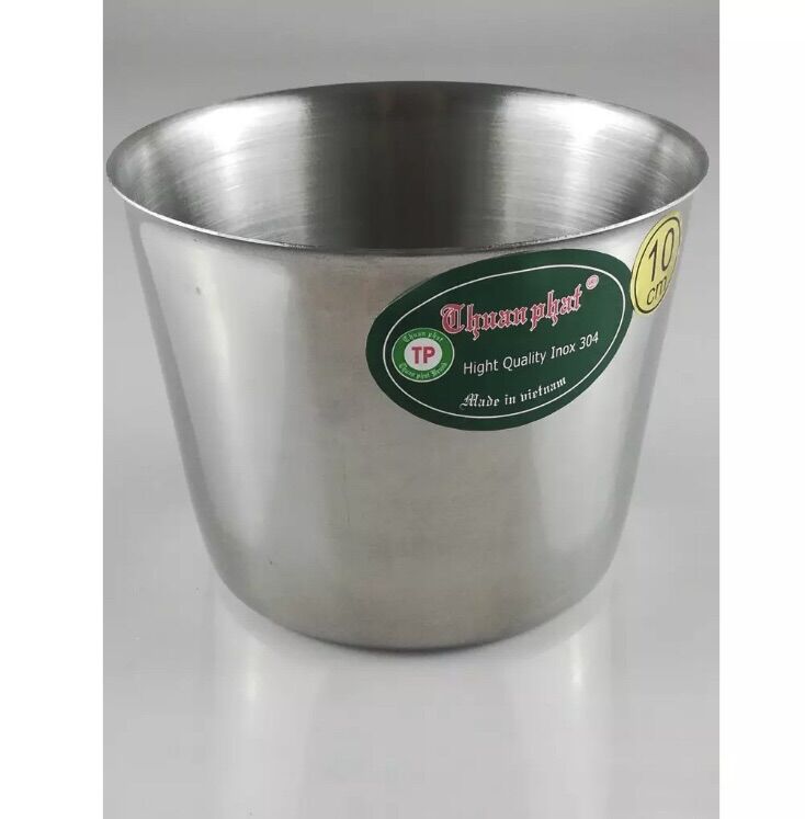 Bộ 10 ly làm đá inox 304 size 10cm,9cm,8cm