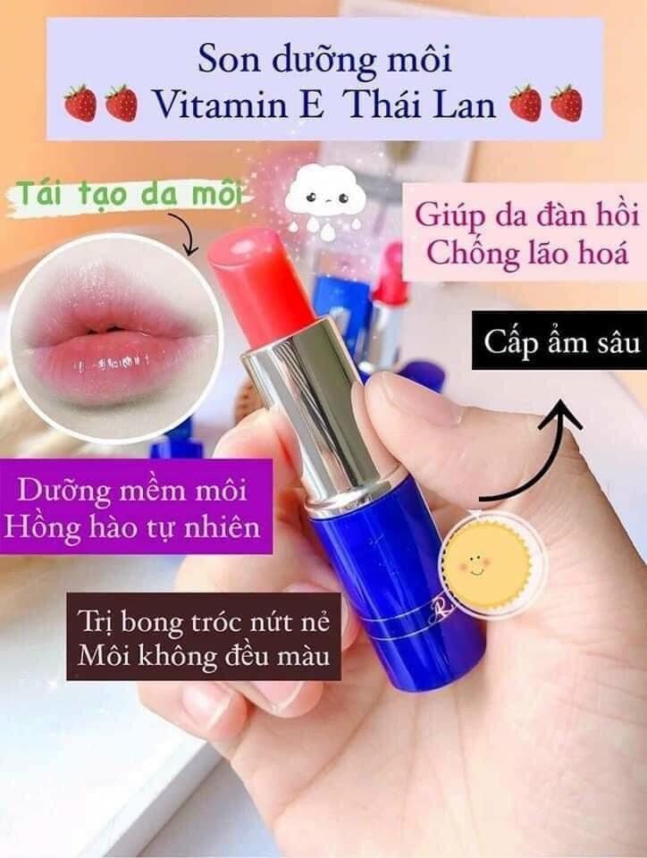 Son dưỡng môi vitamin e thái lan