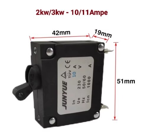 cb bật tắt nguồn cho máy phát điện, attomat aptomat tắt mở nguồn 10A 11A cho máy phát điện, át mở nguồn 23Ampe dạng gạt tròn  cho máy phát điện 5kw 6kw, Cb mở nguồn dạng vuông 23ampe cho máy phát điện chạy xăng chạy dầu 5kw