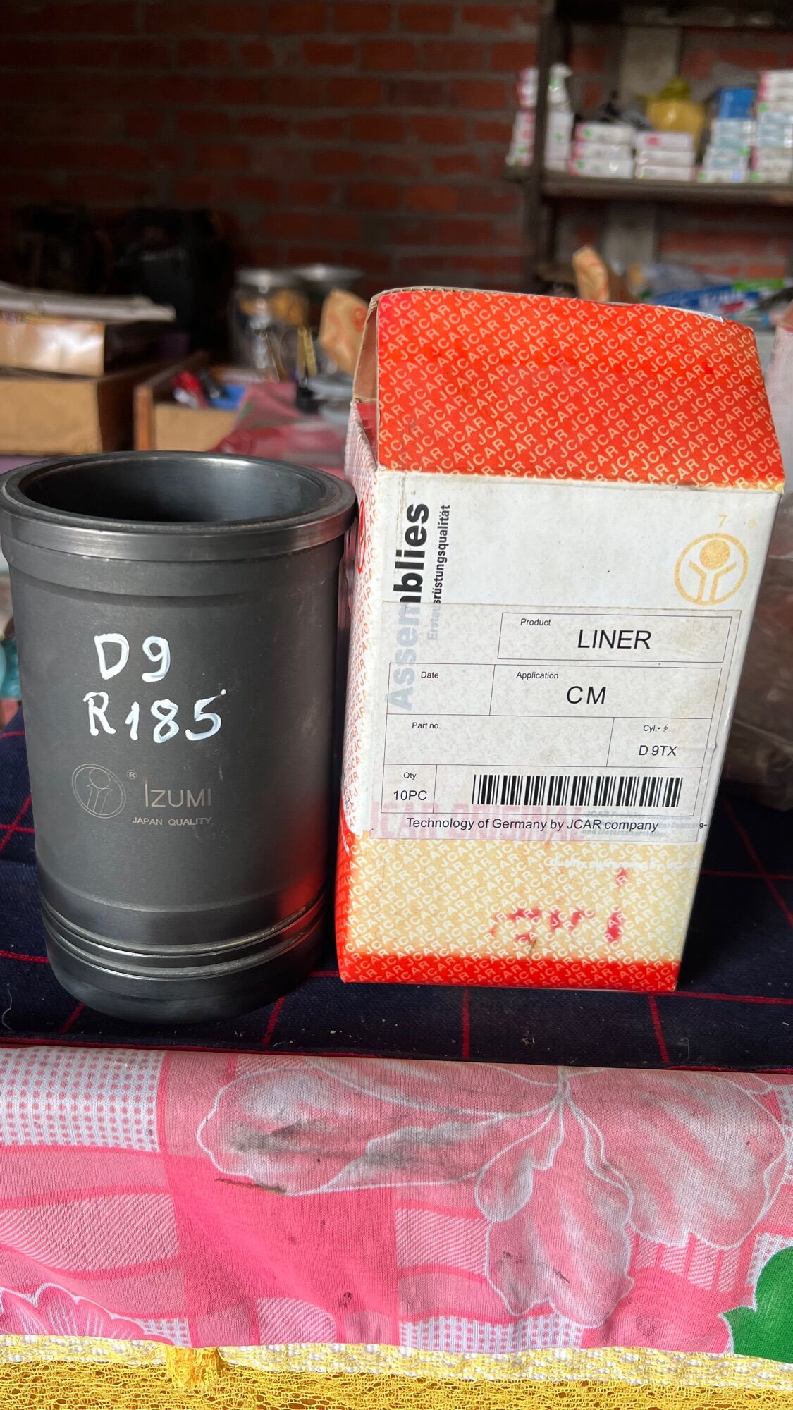 Bộ hơi Xilanh nhật sử dụng cho máy D9 R185