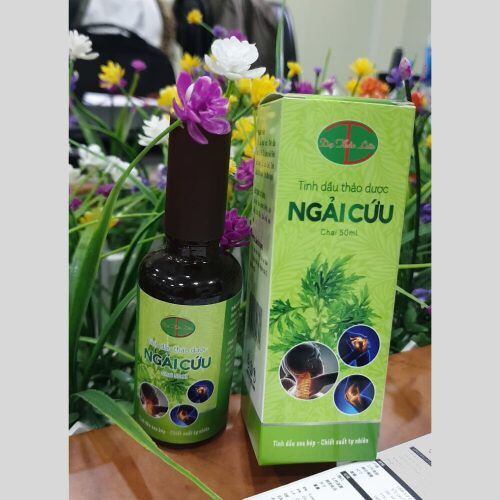 [Tặng 1 Con Lăn Massage] Tinh Dầu Ngải Cứu 50ml - Dạ Thảo Liên