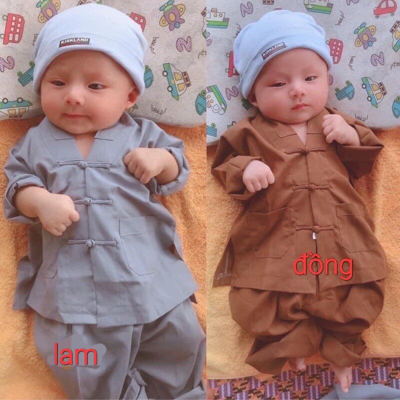 ĐỒ LAM ĐI CHÙA - MẪU LA HÁN CHO BÉ