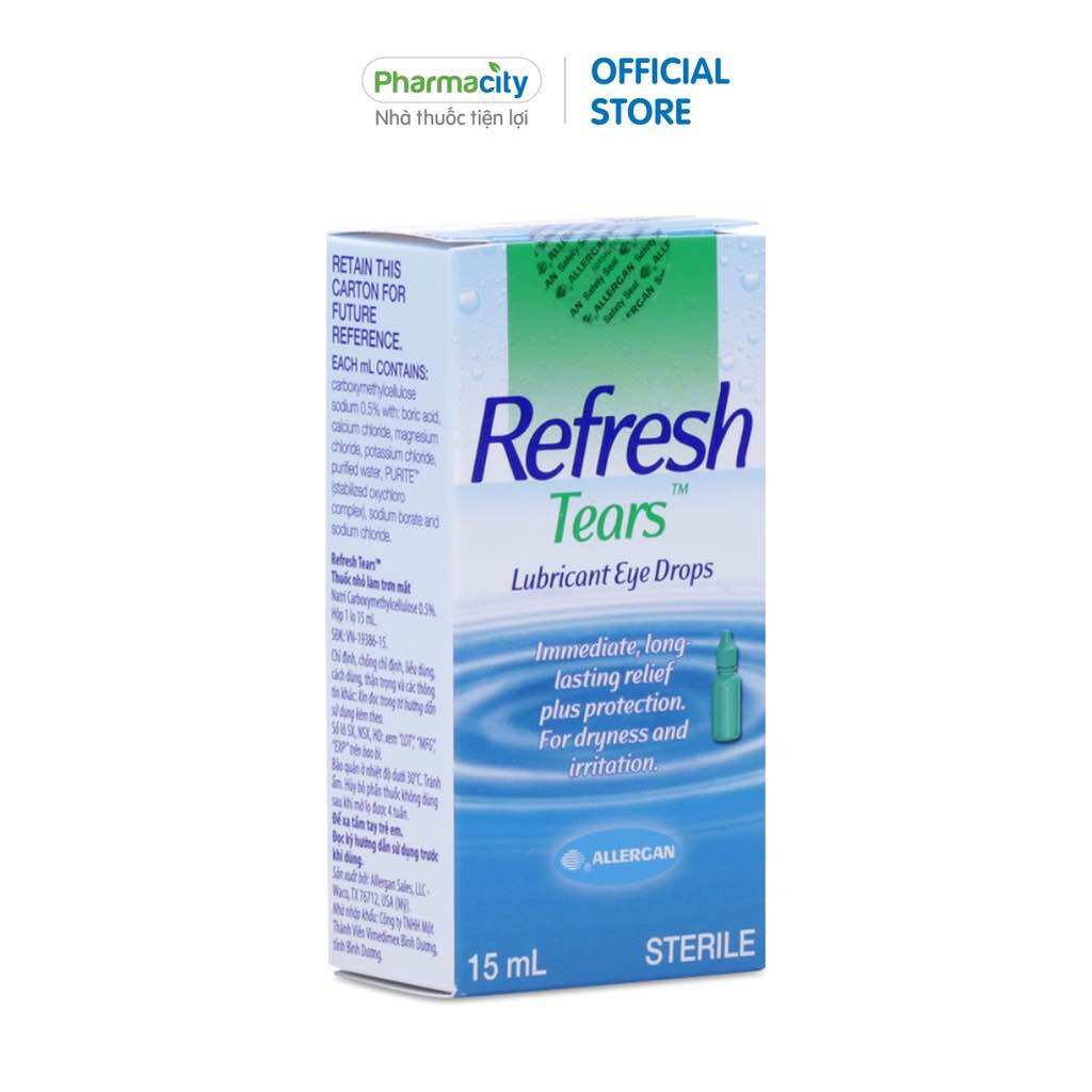 Nước mắt nhân tạo Refresh Liquigel 15ml [liquidgel]