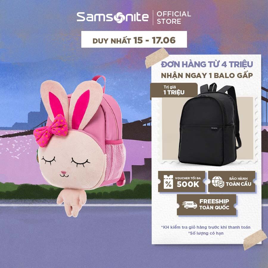 Balo trẻ em Samsonite Sammies Dreams Backpack M Bunny ANTM