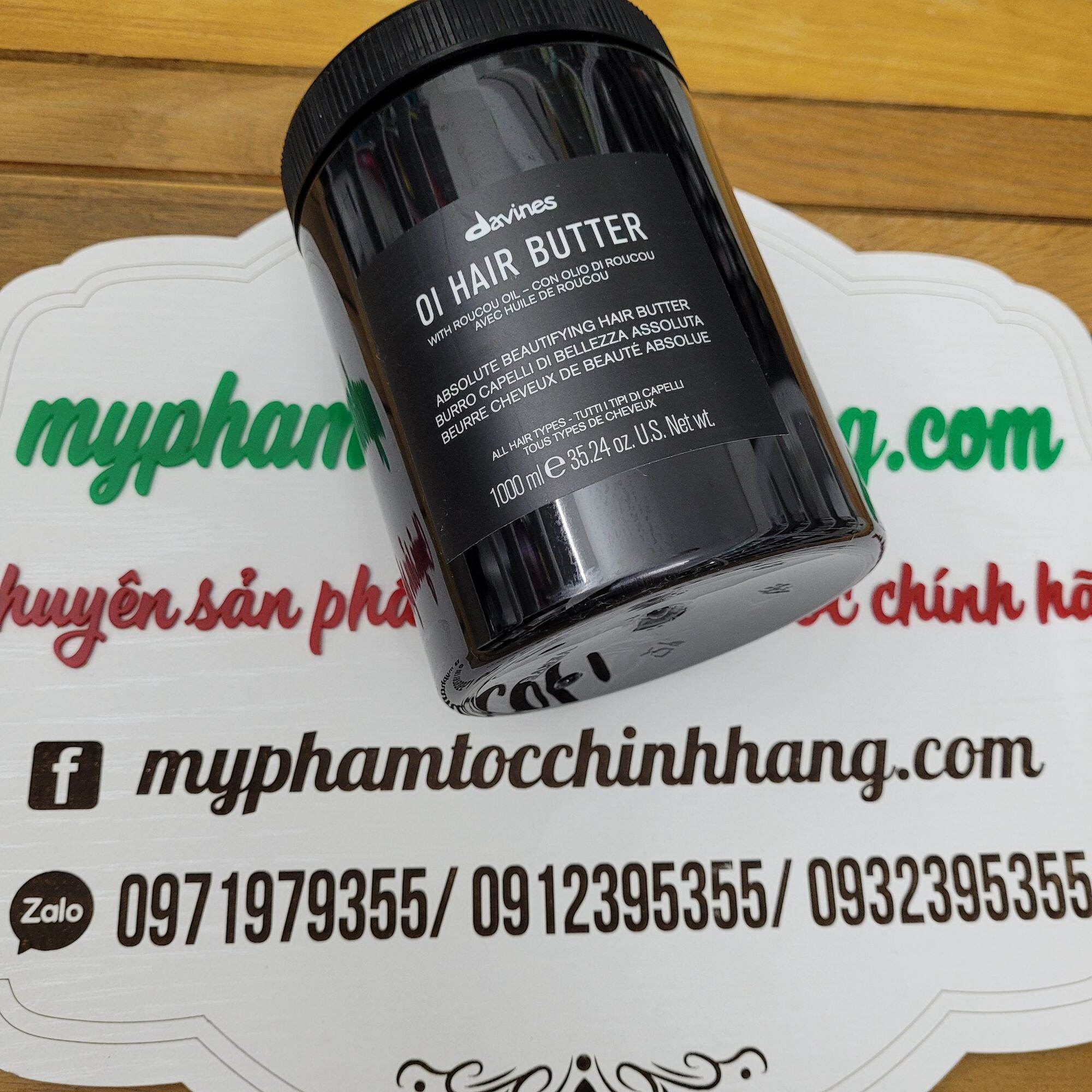 DẦU HẤP DAVINES OI HAIR BUTTER 1000ML
