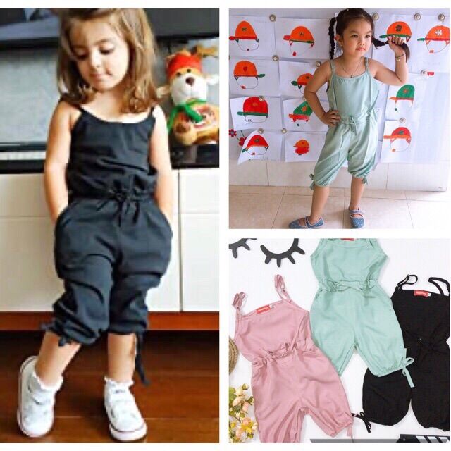 Jumpsuit bộ liền thân đồ bay 2 dây điệu đà