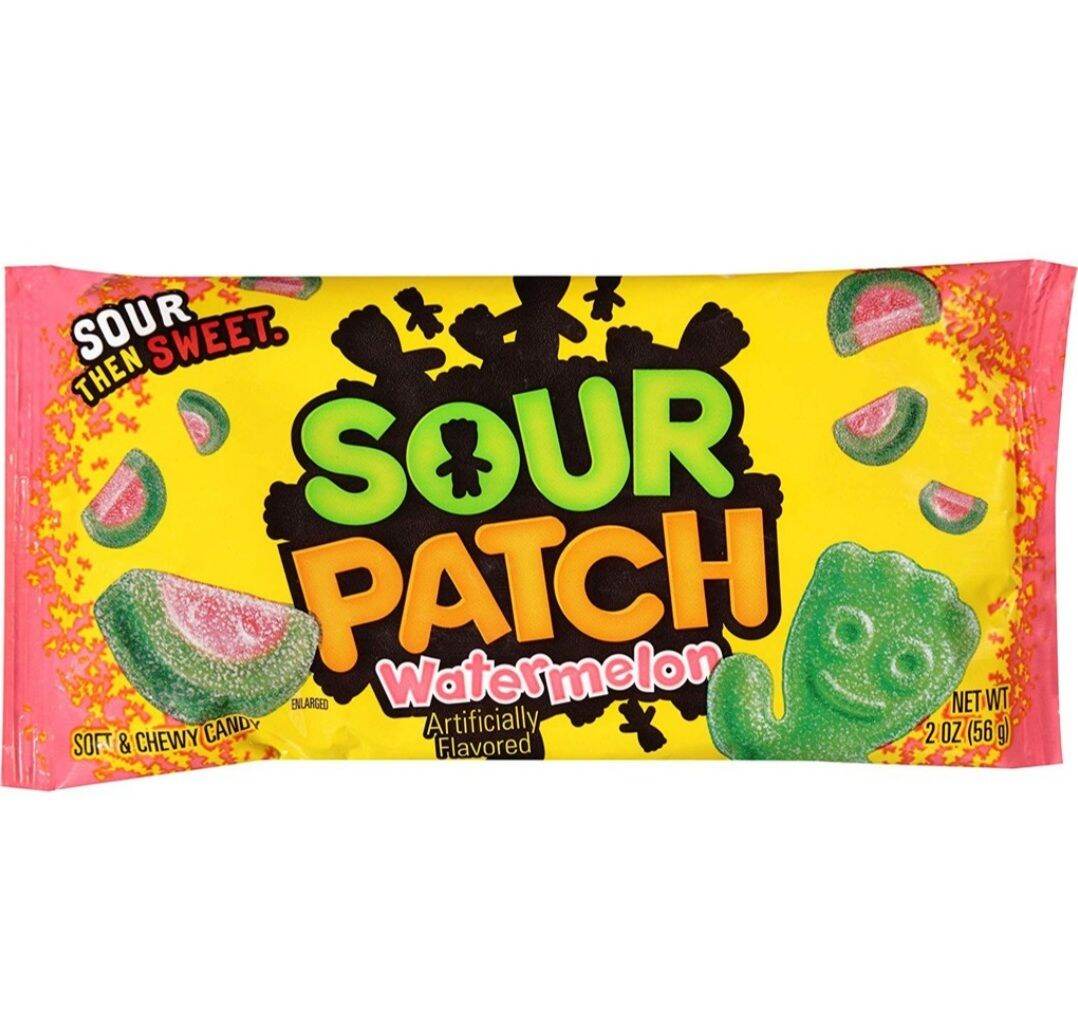 Kẹo dẻo Sour Patch Kids vị dưa hấu 56g