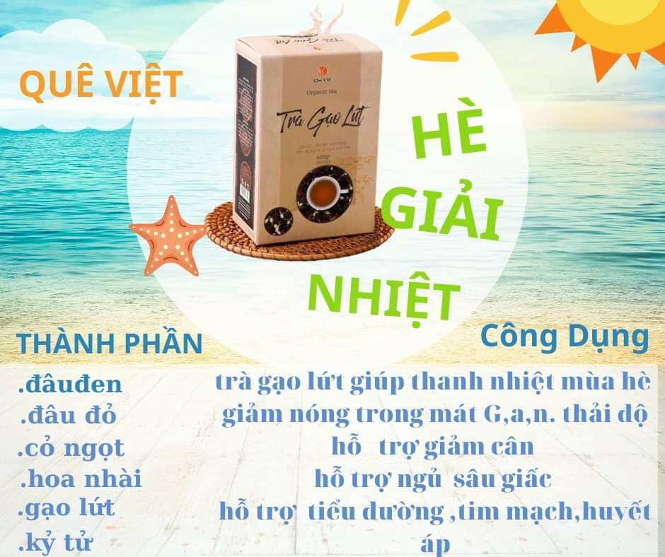 TRÀ GẠO LỨT QUÊ VIỆT