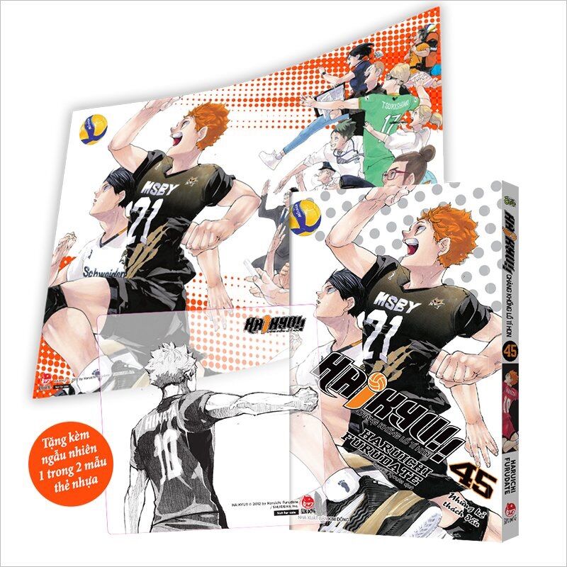 Haikyu tập 45 có poster