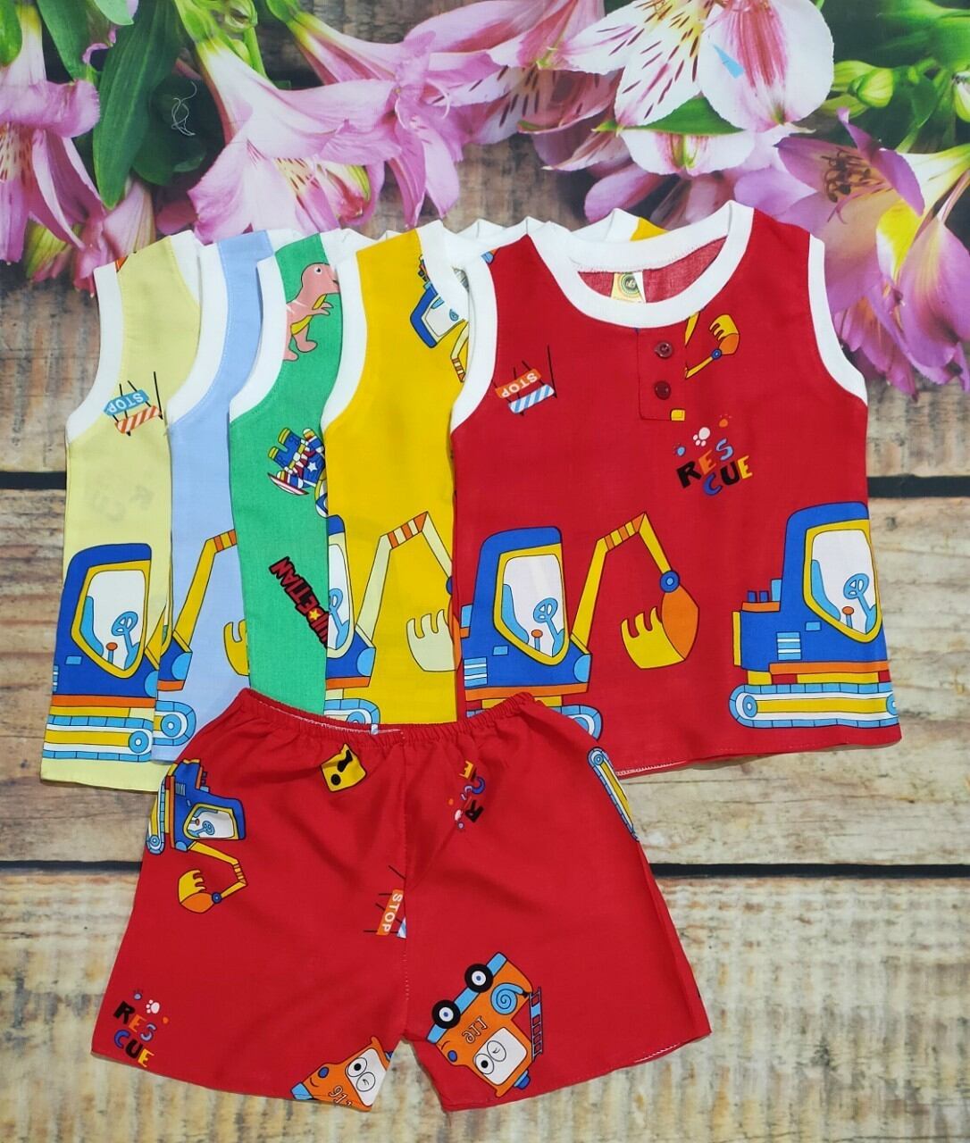 [HCM]set 3 bộ lanh-tole bé trai 8-18kg