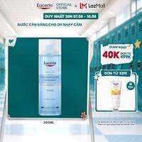 Nước cân bằng cho da nhạy cảm Eucerin Dermato Clean Toner 200ml