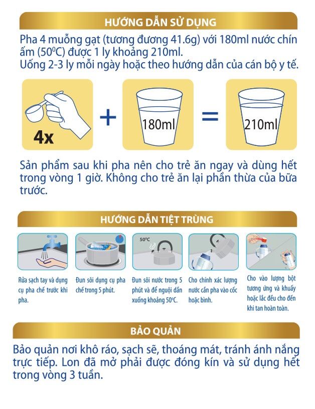 Sữa bột Franci Smart gold số 1+ 800g