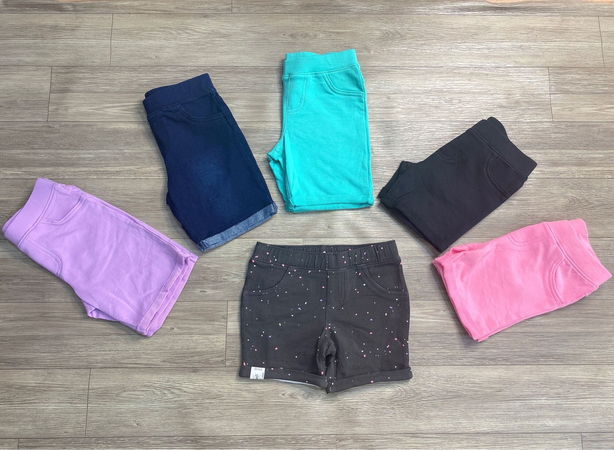 Quần short thun Jumping Beans bé gái
