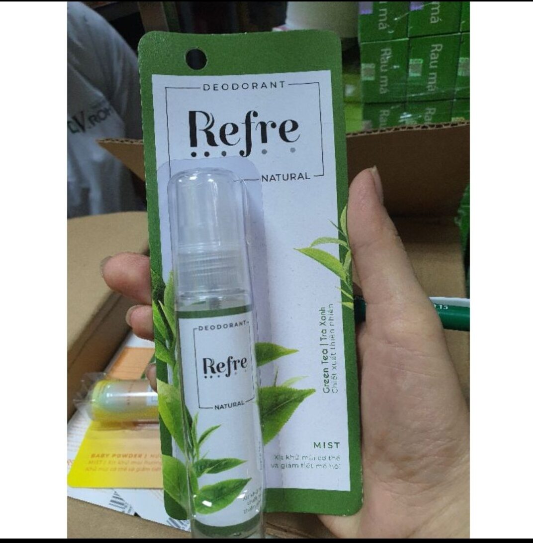 Xịt khử mùi Refre 30ml đủ loại