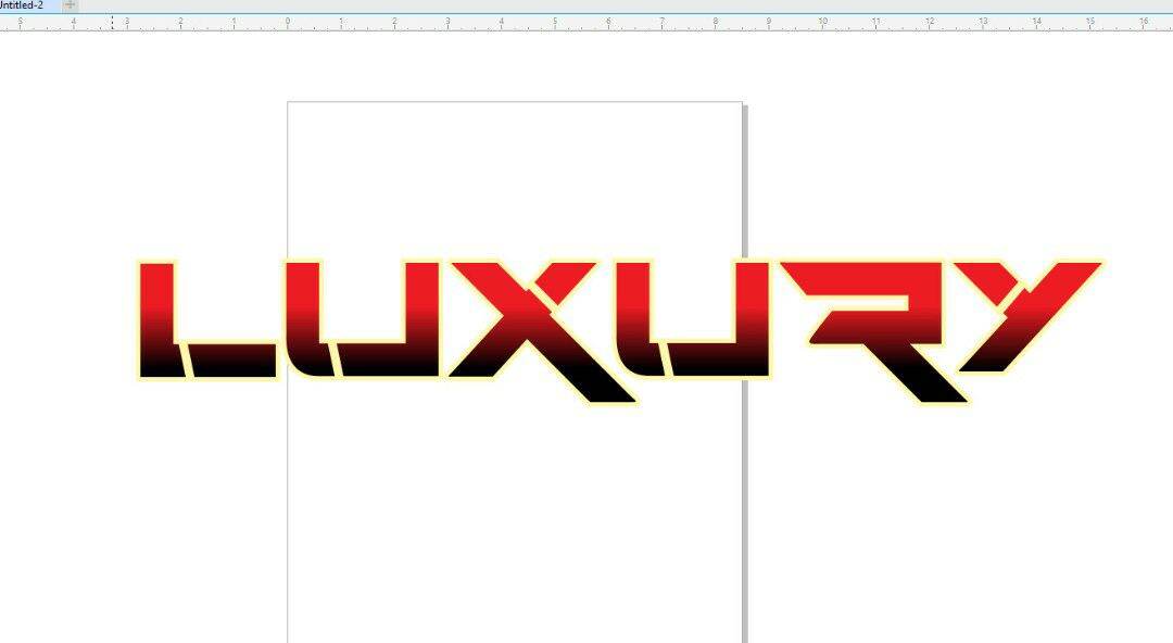 Tem chữ luxury decal dán xe ô tô, xe tải, xe ben( trend mới)