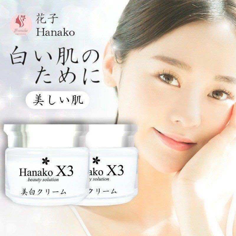 Kem hanako x3 nhật bản dưỡng trắng da