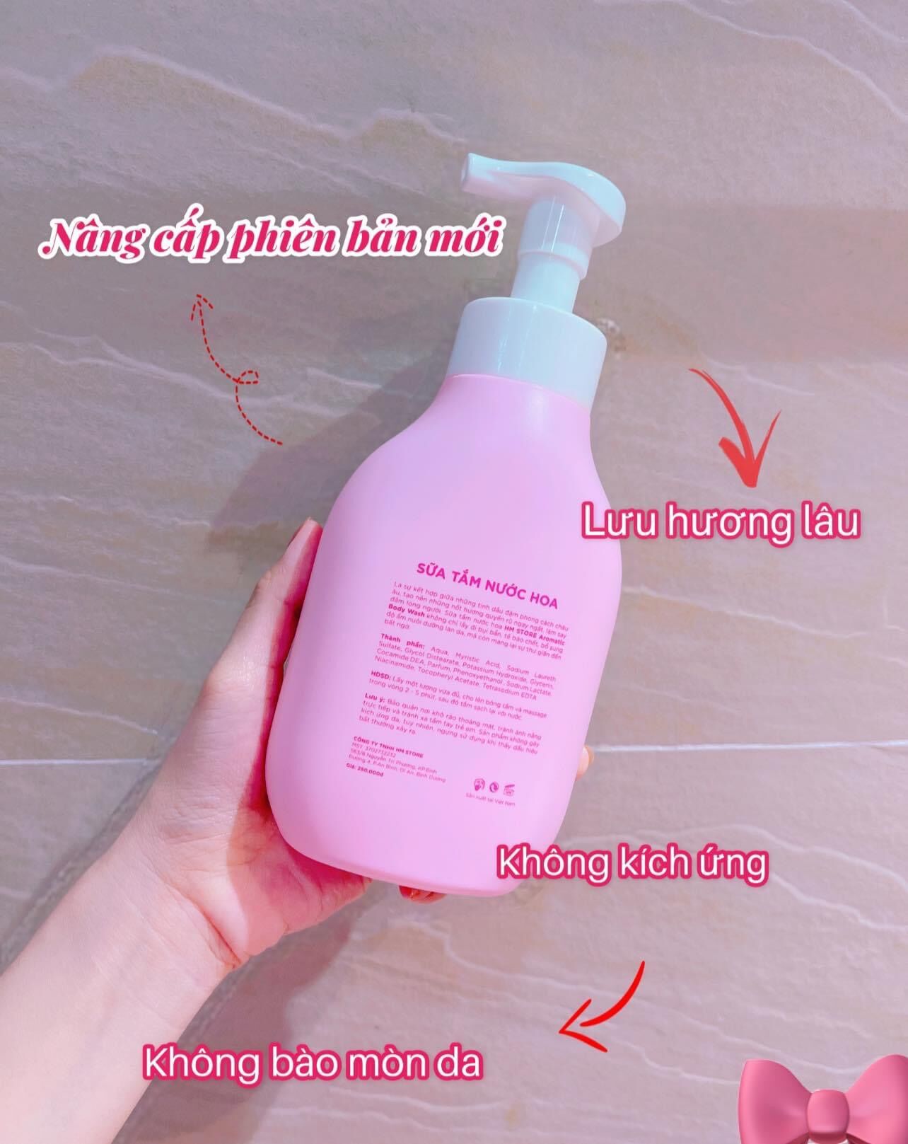 SỮA TẮM HƯƠNG NƯỚC HOA HM STORE