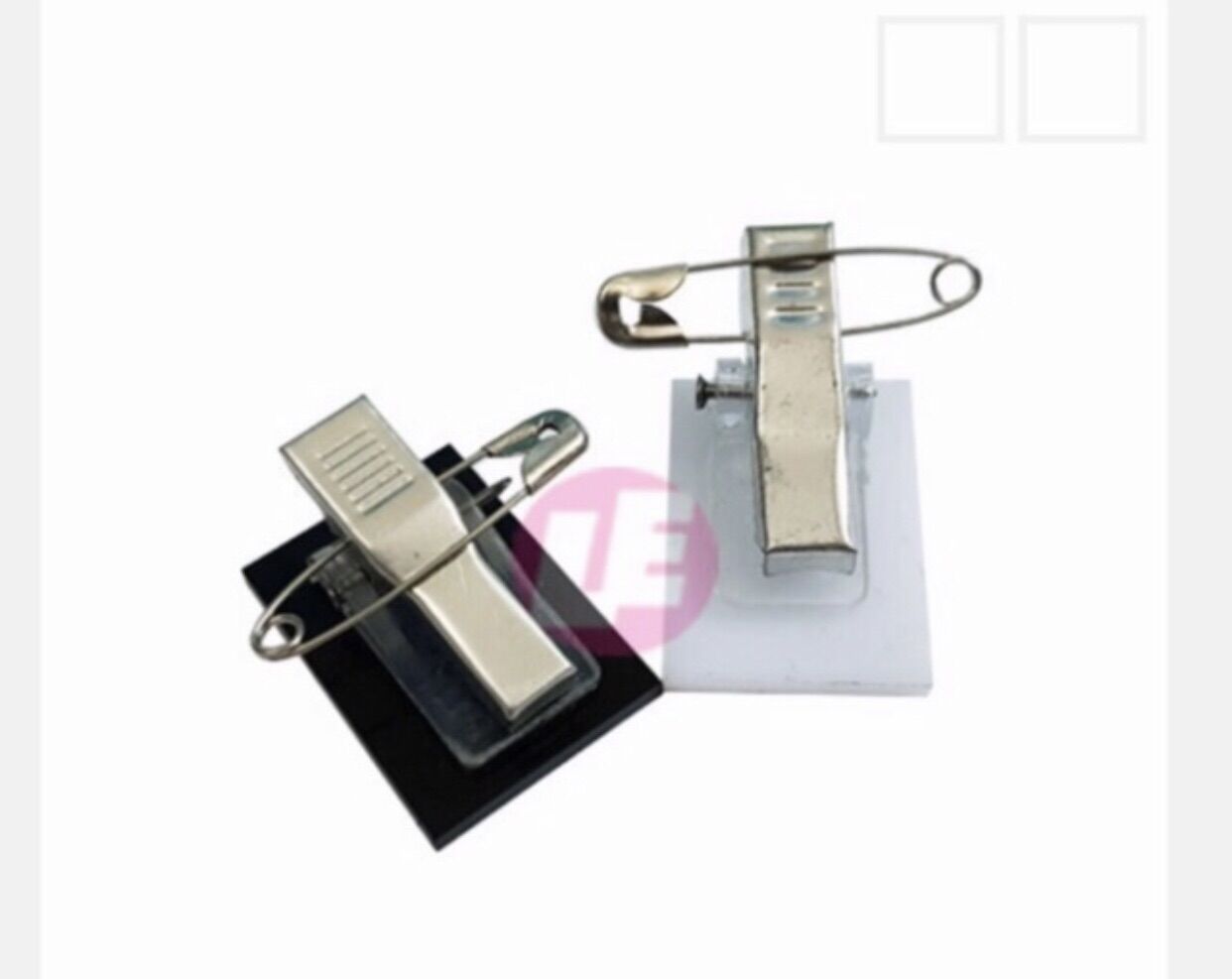 Combo 3 kẹp tang trắng 3 kẹp tang đen