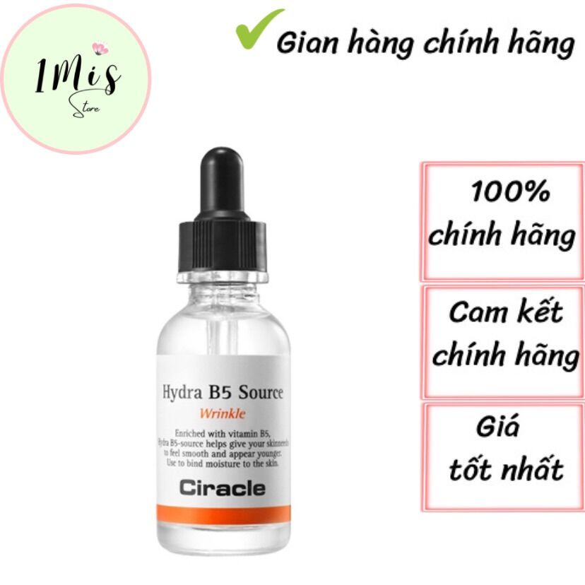 Tinh chất Phục Hồi Cấp Ẩm Ciracle Hydra B5 Source
