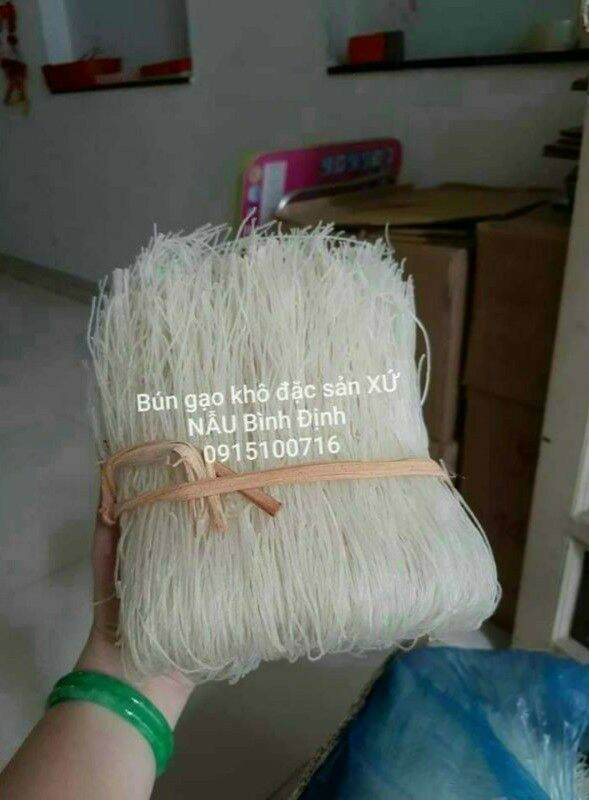 Bún gạo khô nguyên chất bình định 1kg