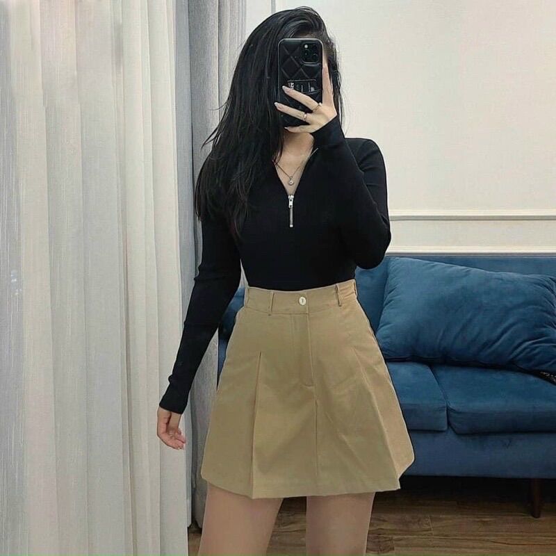 QUẦN GIẢ VÁY GẤP LY N5