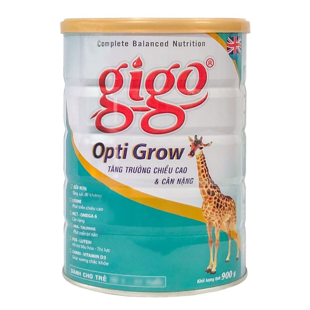 Sữa bột gigo opti grow 900g