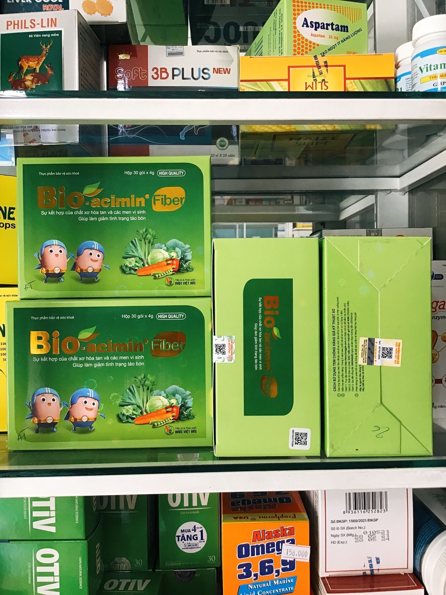 [HCM]BIO-ACIMIN FIBER MEN TIÊU HÓA CHO BÉ (date xa)