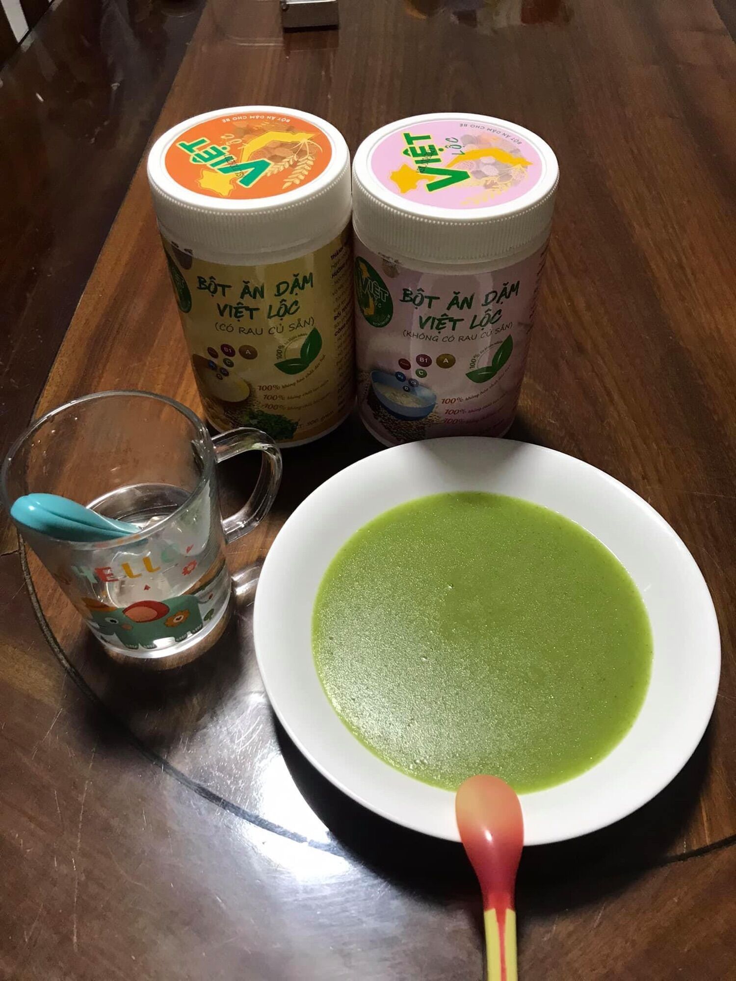 Bột ăn dặm cho bé từ 4-10 tháng