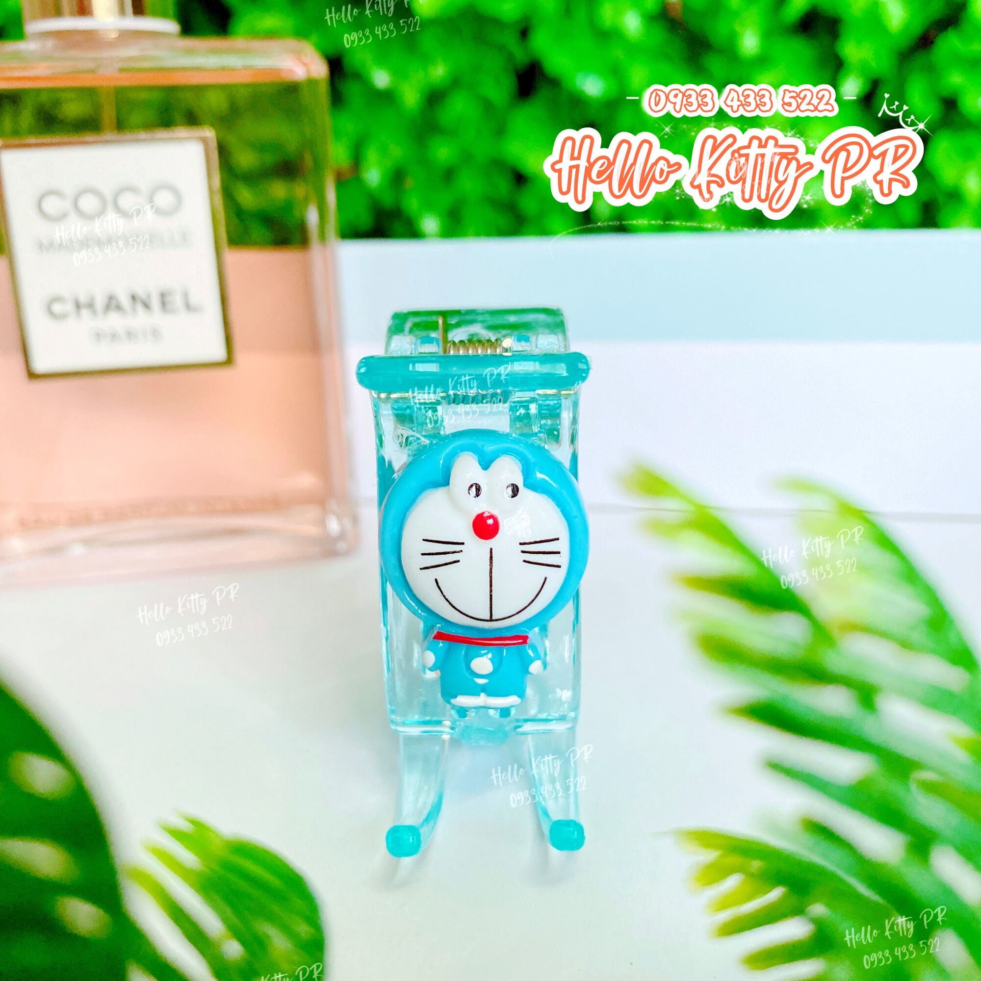 [Freeship Max] Kẹp tóc càng cua 3 răng 5 răng Doremon Doraemon HelloKitty PR