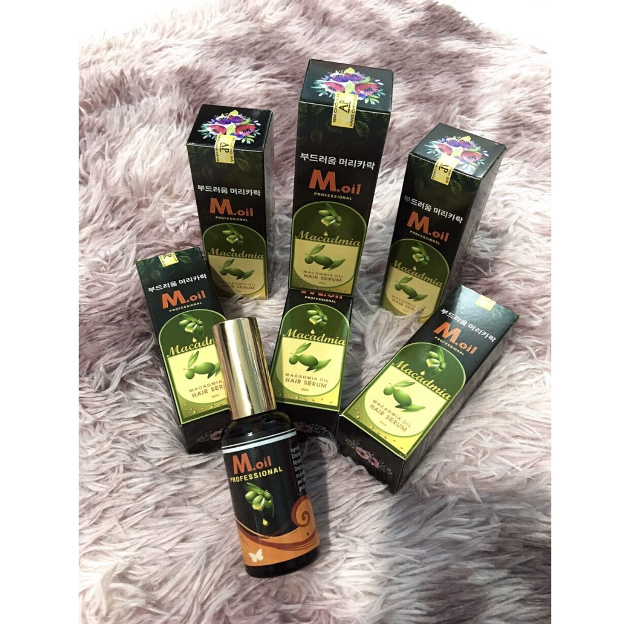 Tinh dầu dưỡng tóc m.oil ap hàn quốc