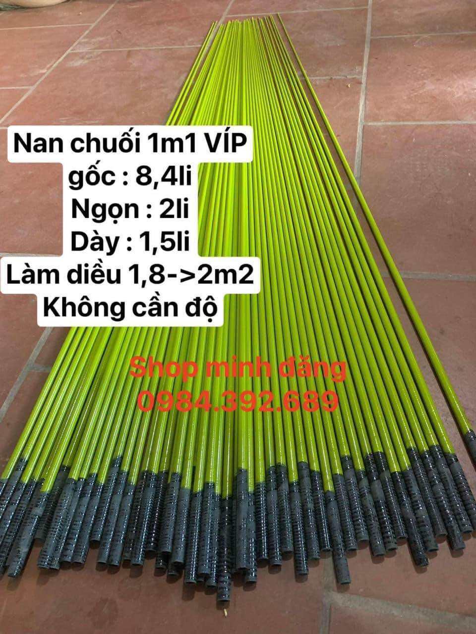 Nan cacbon xanh chuối làm diều- Hàng đẹp- Giá tốt