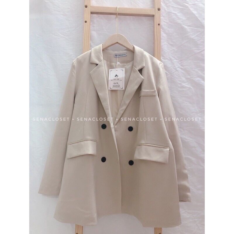 Áo Blazer/ Vest 2 Lớp Form rộng Hàn Quốc (Ảnh thật kèm Video)