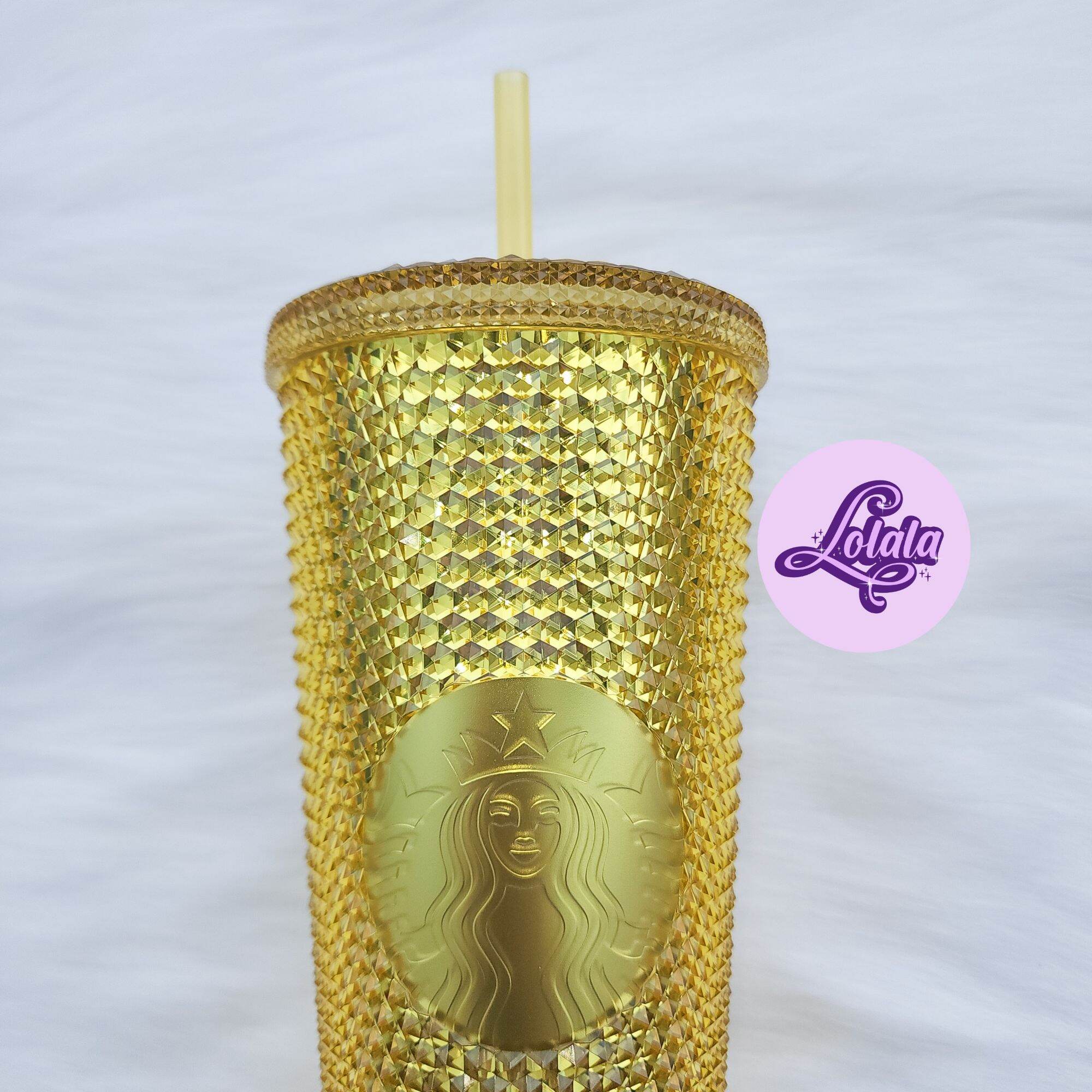 Starbucks Gold Bling Studded China 24oz 710ml