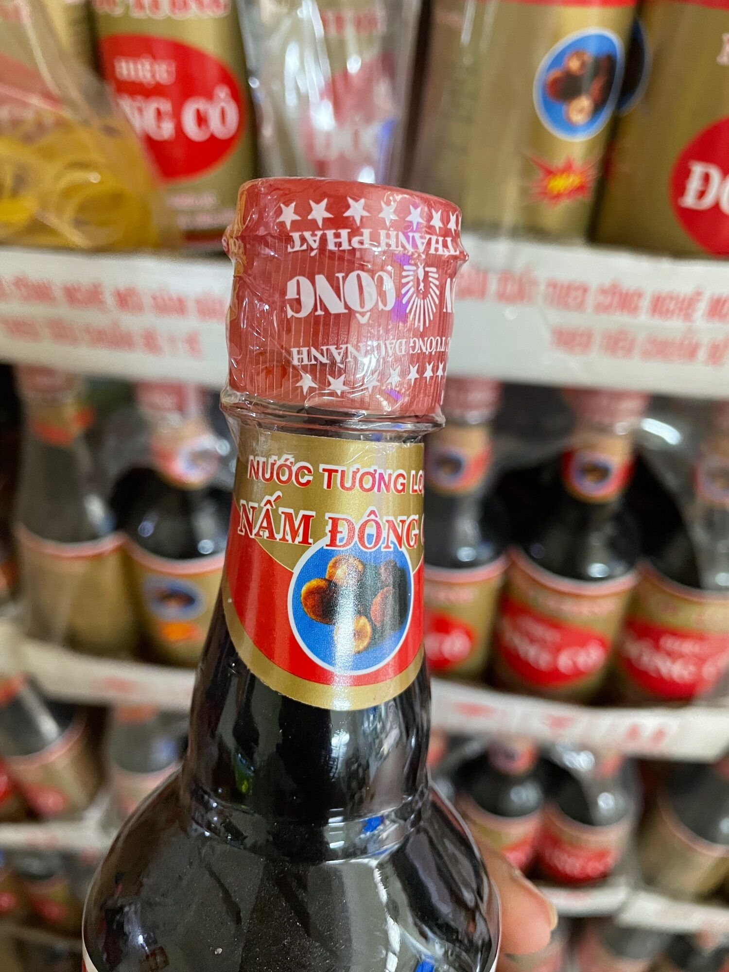Nước Tương CON CÔNG Đông Cô chai nhựa 480ml