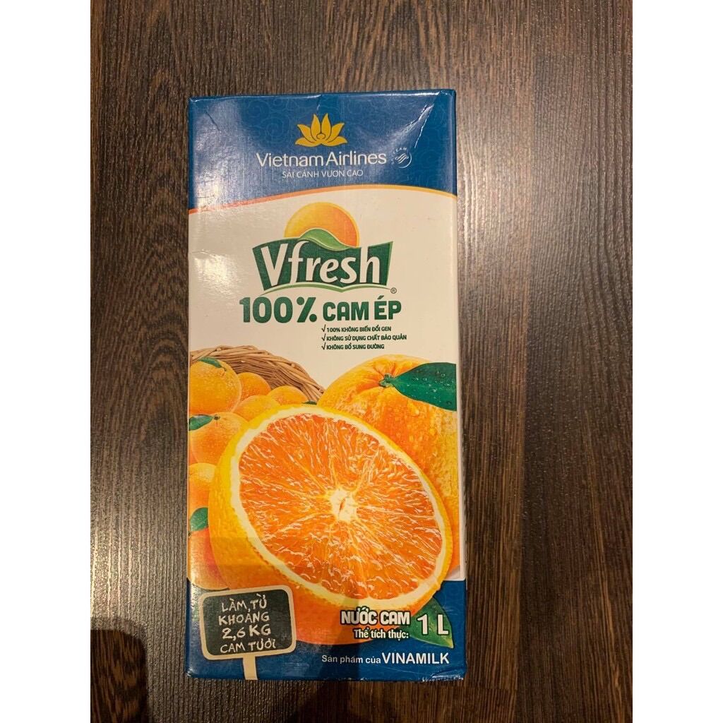 [GIÁ SỐC HOẢ TỐC HCM] Cam ép 1L Vfresh