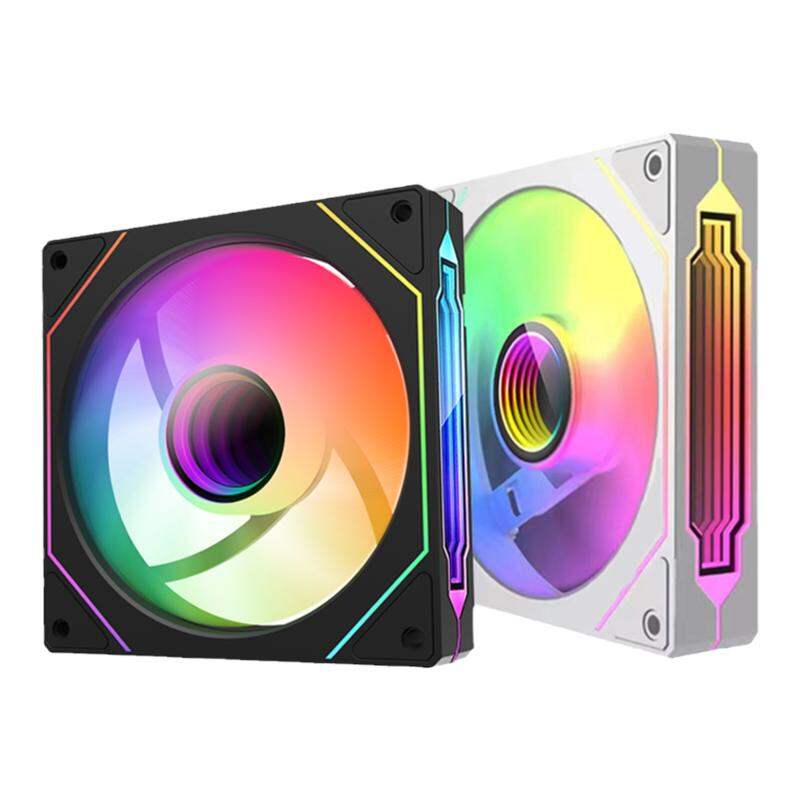 OUYUANSU | 5V 3-Pin ARGB RGB PWM Silent Cooling Fan 12cm Giá 185,000 Đồng*Miễn phí vận chuyển